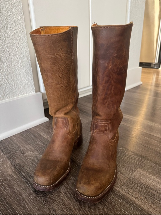 Frye Shoes - Frye Campus Boots 14L Dark Brown Size 7.5 PRICE FIRM